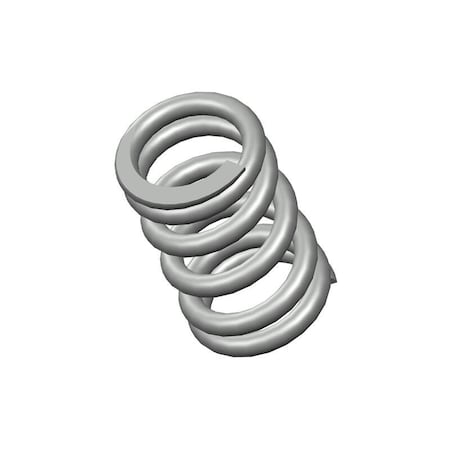 Compression Spring, O= .600, L= 1.00, W= .0915